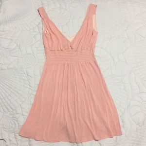Peach dress
